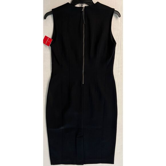Spanx 20380R The Perfect Sheath Dress Sz Medium Ponte Black Slimming - Picture 6 of 12